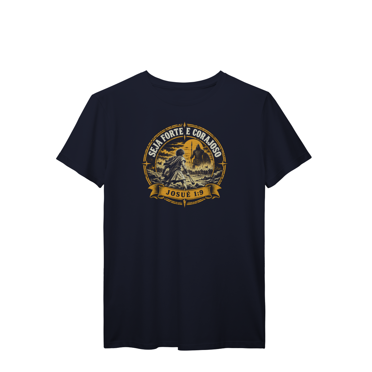 Camiseta Forte e Corajoso