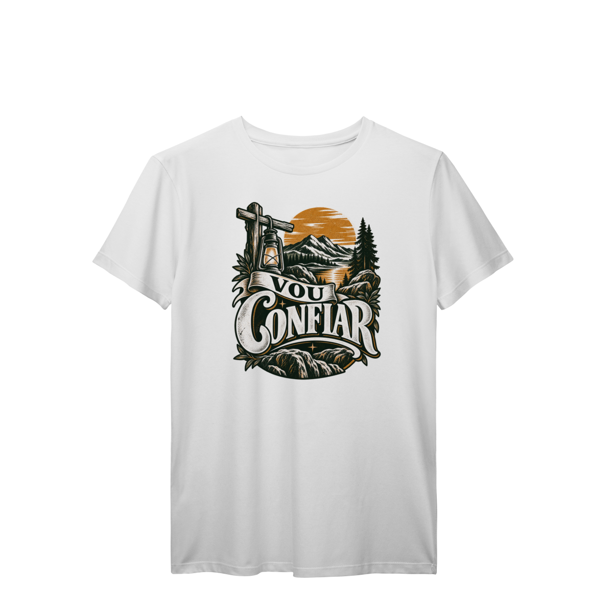 Camiseta Vou Confiar