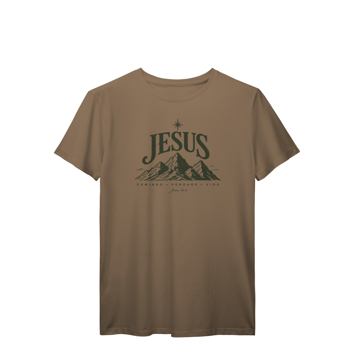 Camiseta Jesus Montanhas