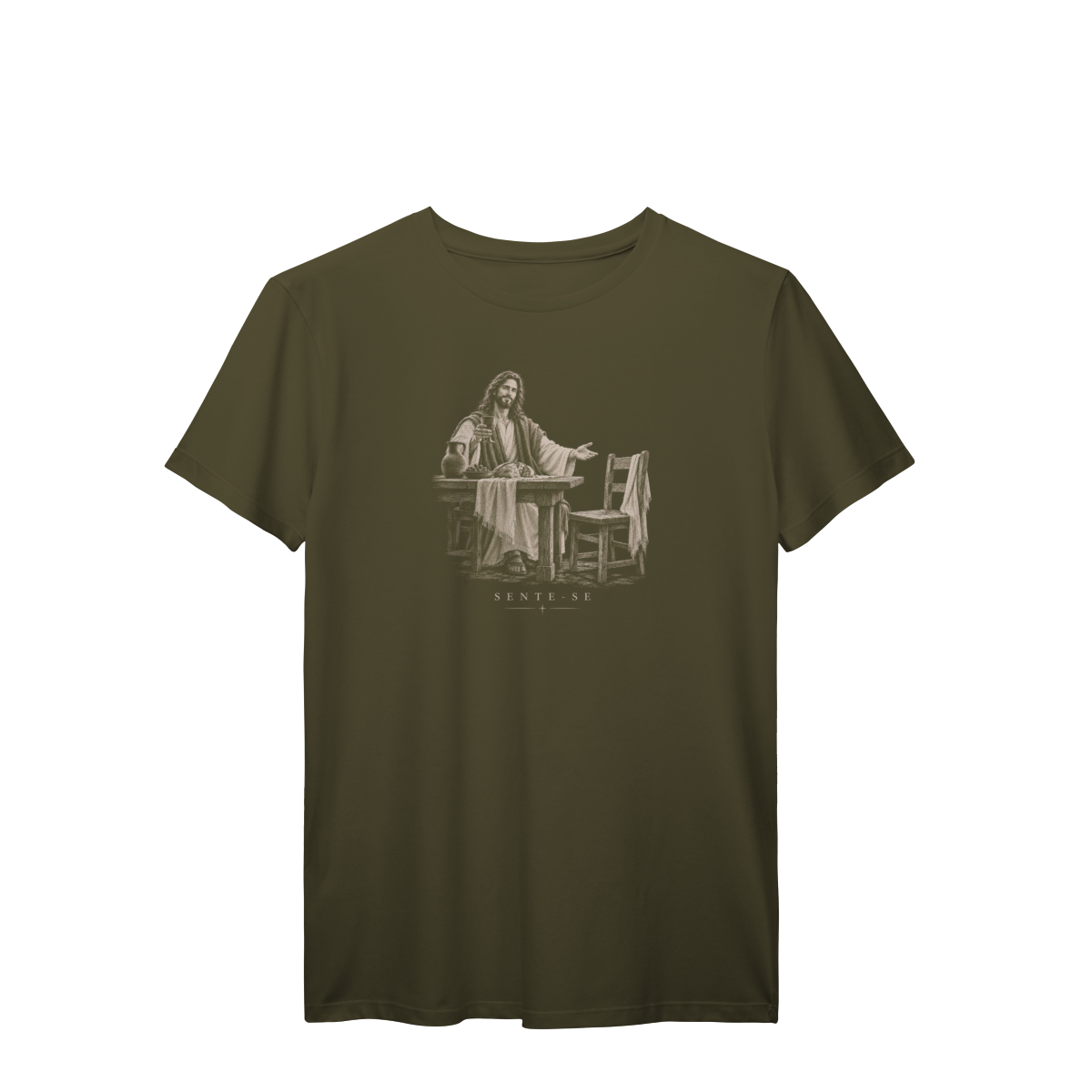 Camiseta Sente-se