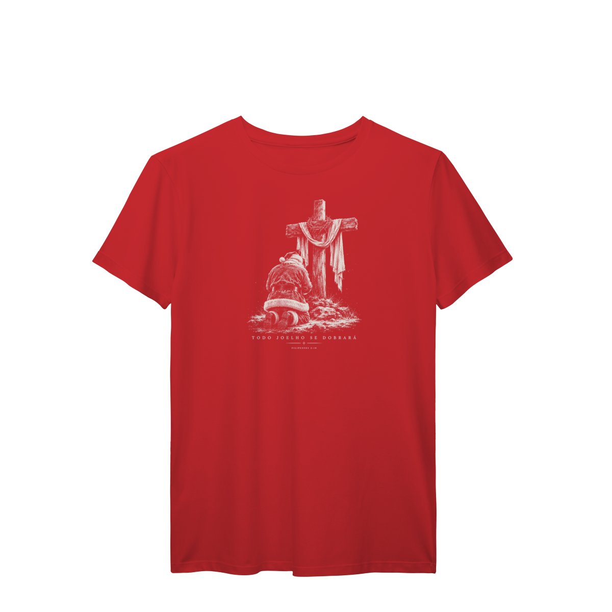 Camiseta Noel ajoelhado