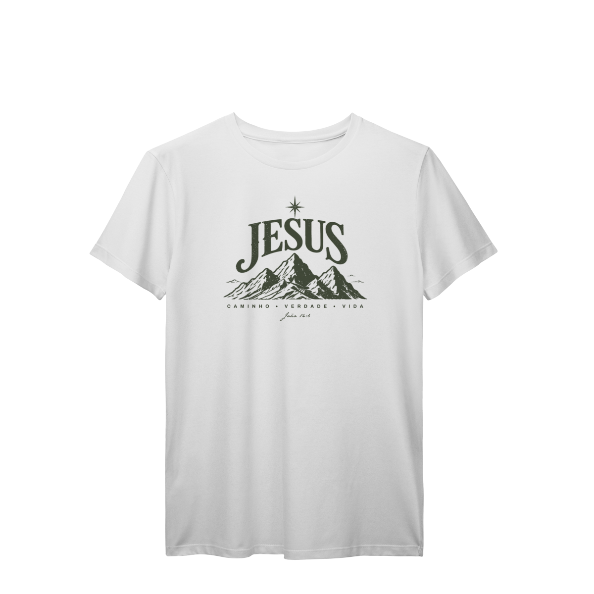 Camiseta Jesus Montanhas