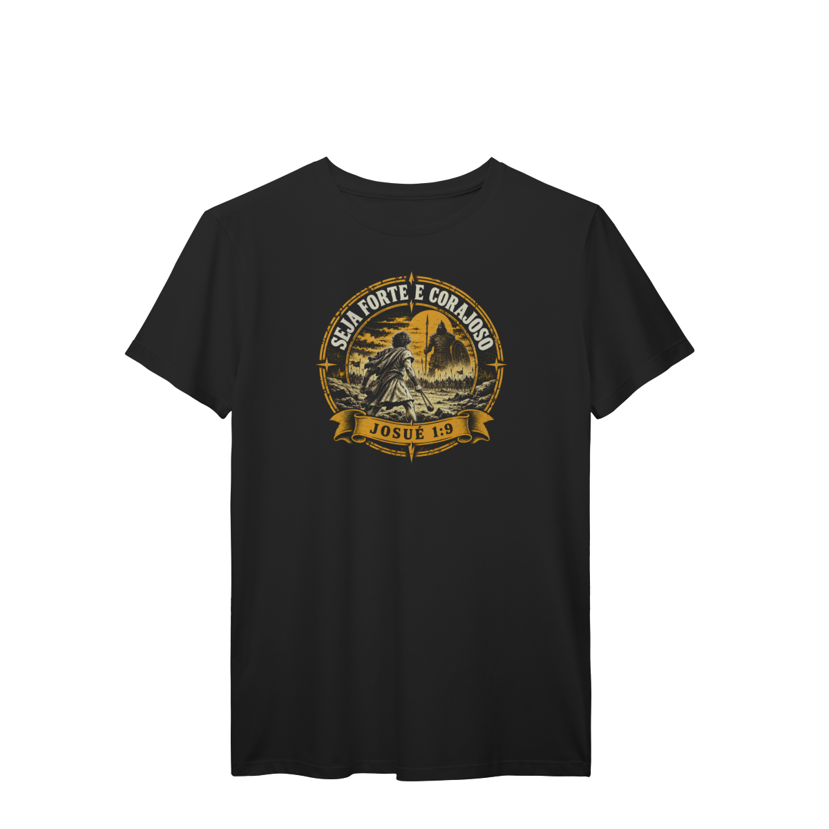 Camiseta Forte e Corajoso