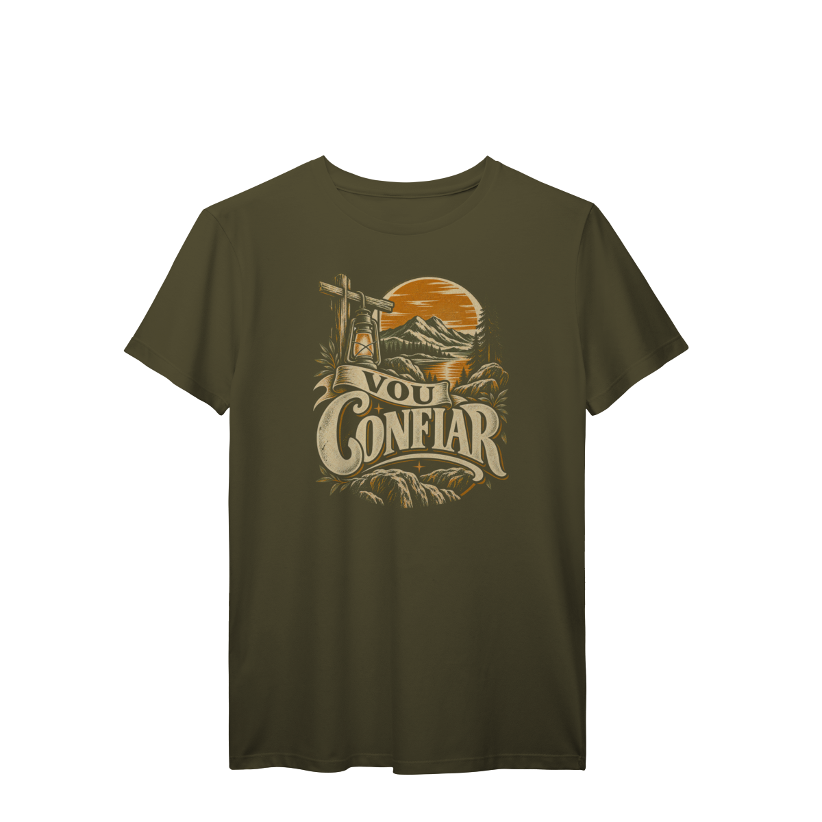 Camiseta Vou Confiar